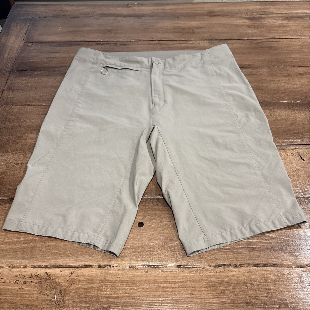 Rapha Cycling Touring Shorts Mens 36 Gray Stretch Bike Outdoor Pockets Zip